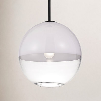 Dimmable Glass Single Light Pendant