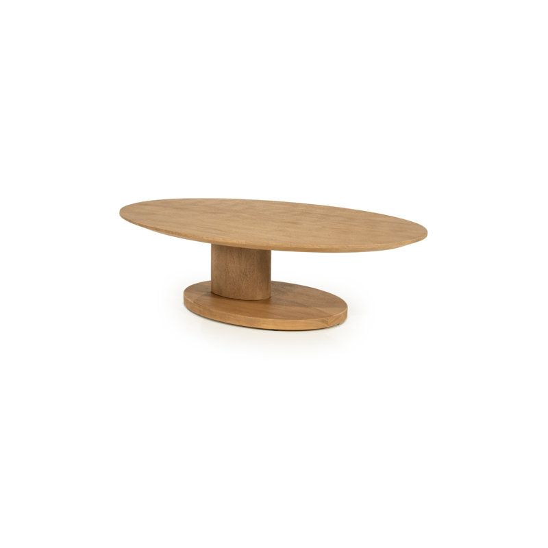 Table basse Novia L, Naturel, H 12 po x L 47 po x l 31 po