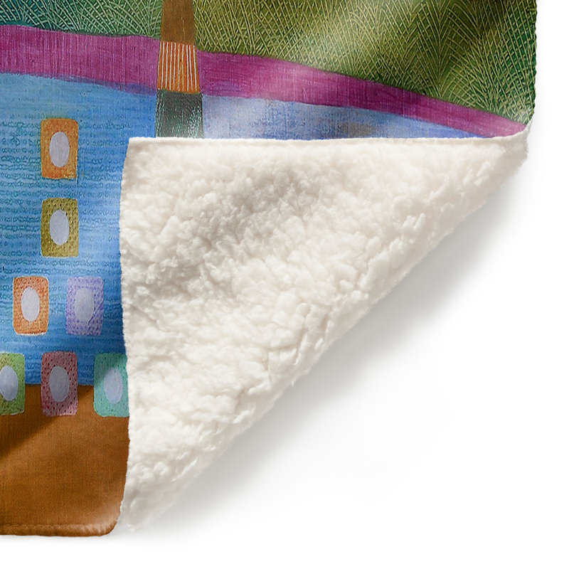 Couverture sherpa douce change of saison, l 51 po x L 60 po