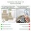 Ensemble de serviettes 24 pièces Willow - 100% coton peigné, 630 g / m² de qualité supérieure, ivoire, ultra-doux et très absorbant (6 serviettes de bain, 6 serviettes à main, 12 serviettes de toilette)-2017717014-2017717017