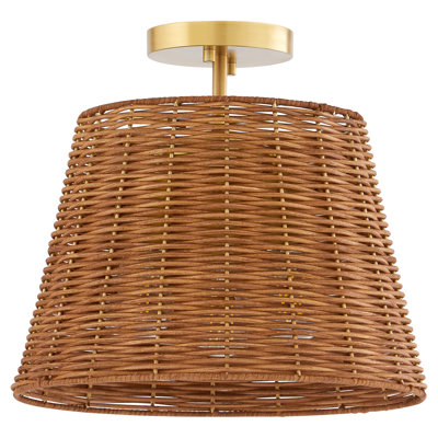 3 Light Semi Flush