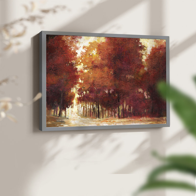 Afternoon Light -Framed Print - Restickable, Gray, 22" H x 28" W