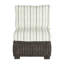 Fauteuil de chambre modulaire rustique tissé noyer noir-600847749-607864366-607864369
