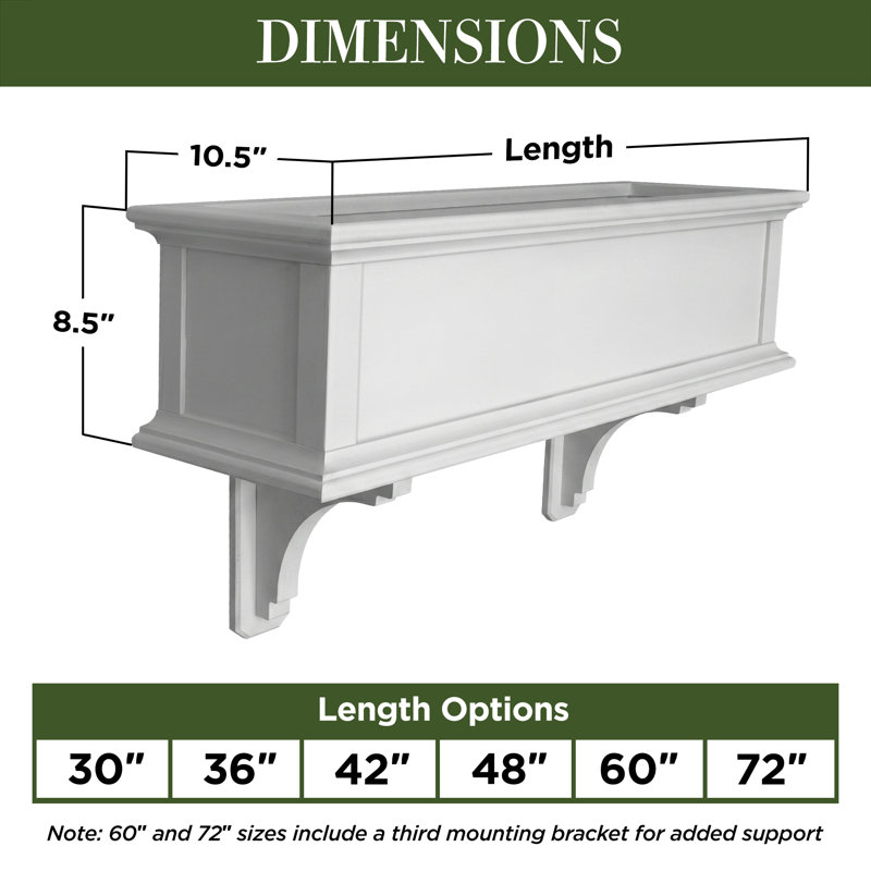 Hudson Vinyl Window Box