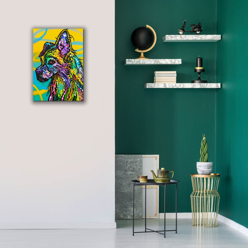 «Love Is» par Dean Russo Studios, art mural sur toile, H 26 po x l 18 po x P 0,75 po