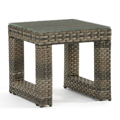 Table d’appoint en verre Varney