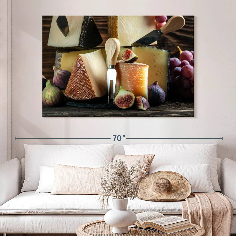 Yarlin Cheese Wedges, 34" H x 51" W