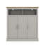 Sufy 3ft 3 Door Shoe Cabinet-118754655