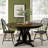 Daxton Round Solid Wood Base Dining Table
