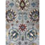 8x10 Grey Hand-Knotted Wool Floral Symmetry Classic Traditional Modern Contemporary Carpet Rug