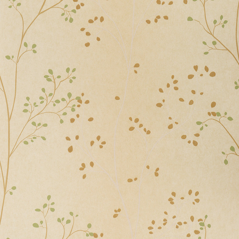 Moneta 10m x 53cm Semi-Gloss Wallpaper Roll, Beige