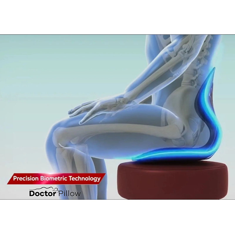Soutien lombaire Posture Pro - Coussin de soulagement du dos ultime pour une posture et un confort améliorés | Conception ergonomique pour le bureau, la maison et les voyages