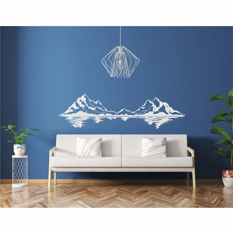 No Frame Print on Metal, 75cm H x 20cm W, White