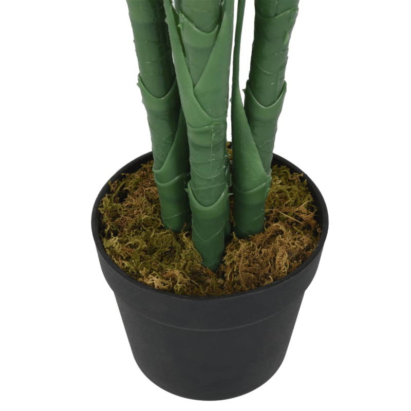 Faux Palm Tree in Pot, 120cm H