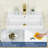 21" L x 12" W Wall Mount Bathroom Sink Wall Hung Rectangle White Ceramic Bathroom Sink with Overflow and Faucet-116552379