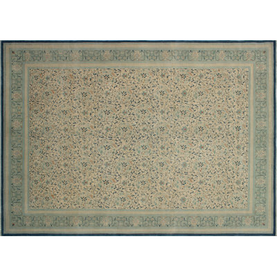 Romona One-of-a-Kind 9'9" X 13'10" Wool Area Rug in Beige