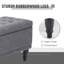 Repose-pieds avec rangement Homcom