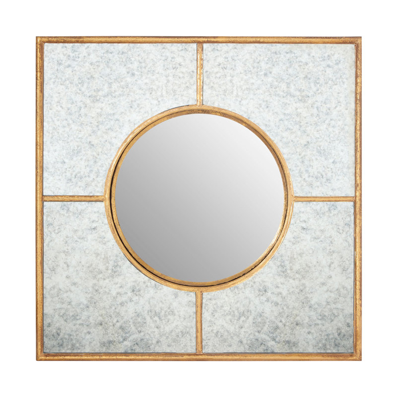 Merope Metal Flat Wall Mirror