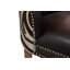 Ranch Upholstered Stool with Solid Wood Frame