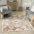 Bungalow Rose Bromelaid Machine Washable Copper Vintage Indoor Rug-139257125
