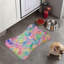 Modèle d'art aquarelle - tapis d'alimentation en forme d'os