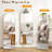 Modern Arched Full Length Mirror, Large Floor Mirror With Aluminum Frame And HD Glass For Bedroom Or Entryway-161676481-161676486