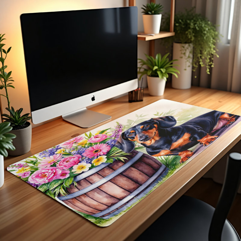 Polyester Desk Pad, 31.5x15.5