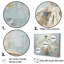 Beige doré minimalisme ballerine - ballet, art mural-95907508-95907511