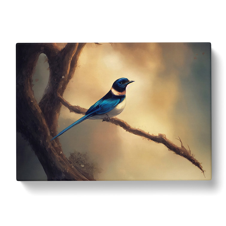 ClassicLiving Sublime Swallow Bird - Wrapped Canvas Painting | Wayfair ...