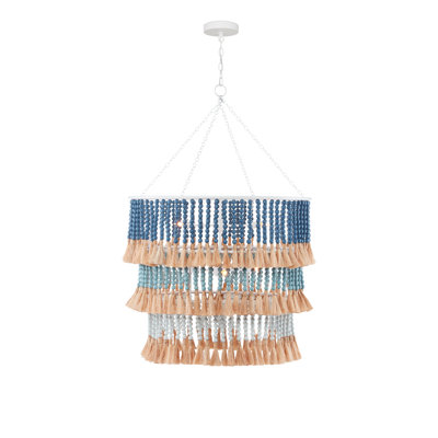 Lustre bleu St. Barts