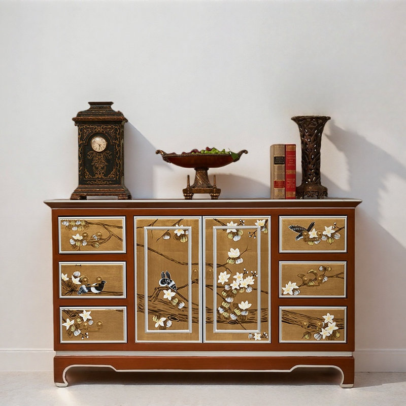 Cabinet d'entrée Creative Creative, Champagne / brun