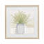Reproduction sous verre encadrée d'herbes en pot, design par Janice Gaynor-300497378-300497376
