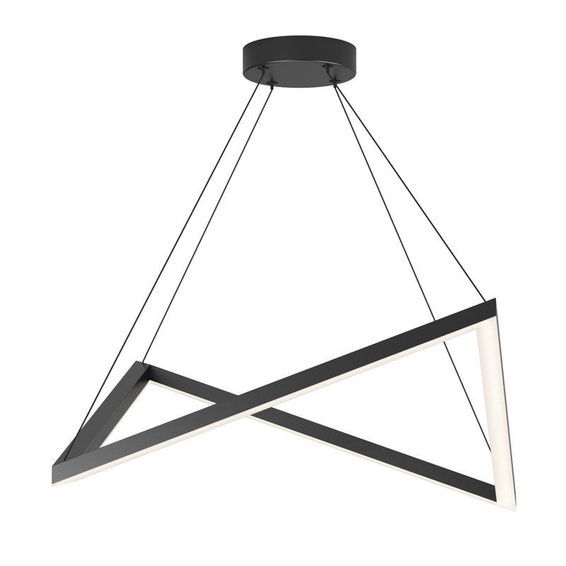 Luminaire suspendu moderne Wrought Studio Artemis, noir