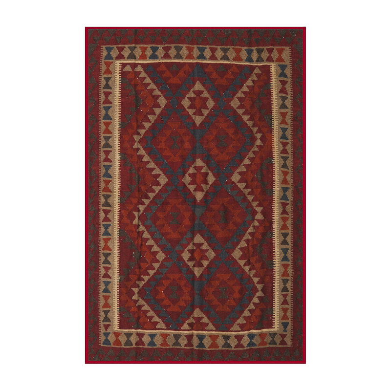Yepez Southwestern Indoor Rug, Rectangle 5' x 7'