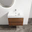 Meuble-lavabo mural 30 po avec lavabo en résine-712416400