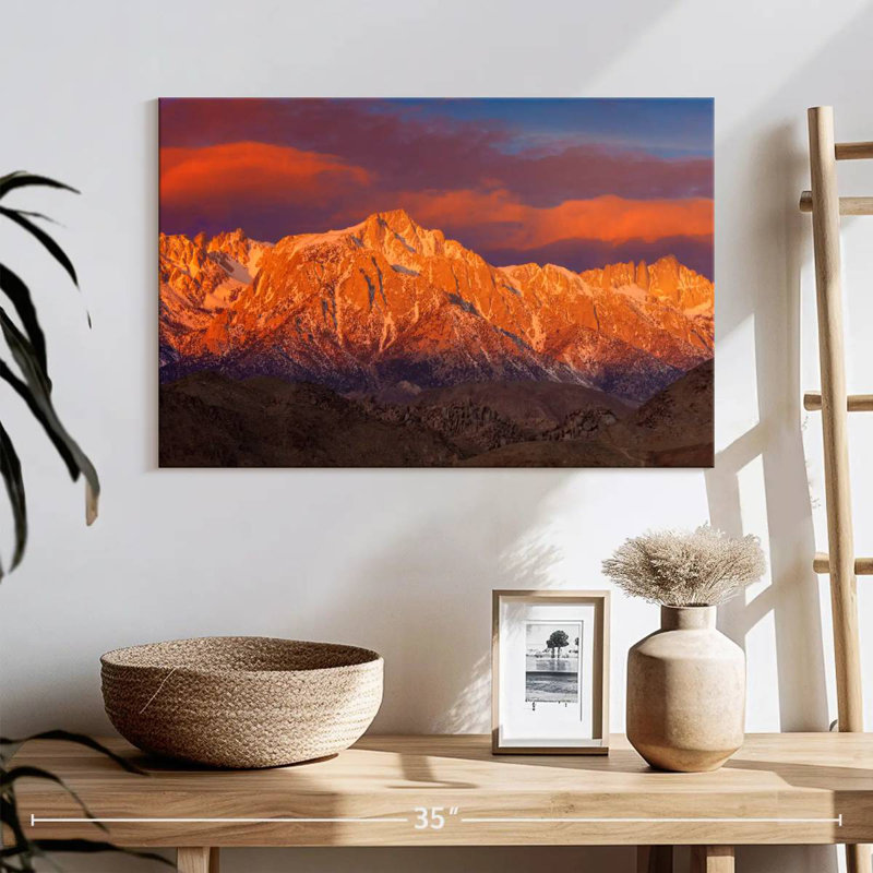 Alvord Mountain Whitney Sunrise, H 16 po x l 24 po