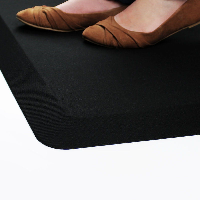 Floortex Standing Comfort Mat, Blue, Rectangle 1'8" x 2'8"