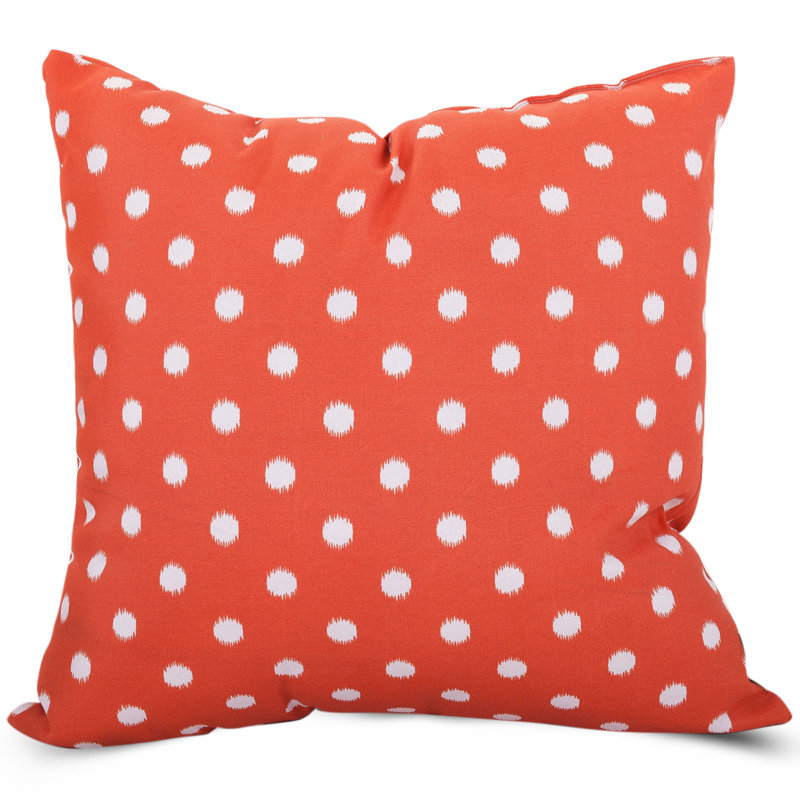 Housse et insert de coussin extérieur Ikat Dot, Grand, Orange