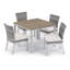 Chaise de patio avec coussin Argento-1187579790