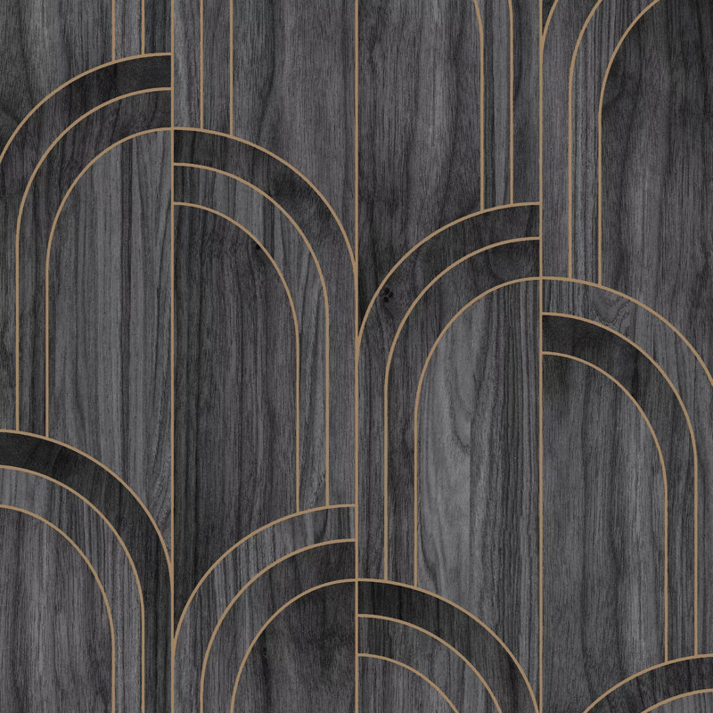 10cm x 52cm Matte Wallpaper Roll, Black