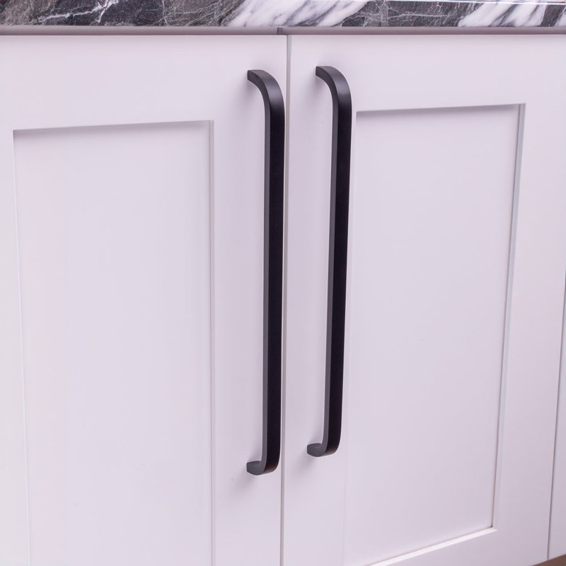 Poignée barre et tiroir 11,6 po Midnight Black Brass