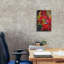 Velvet Leaves - Impression sur toile tendue-583410115