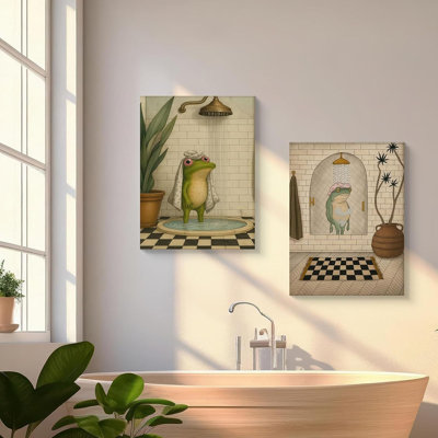 2 Piece Wrapped Canvas Print