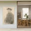 Autoportrait, 1857, impression d'art abstrait contemporain, style impressionniste.-837367577