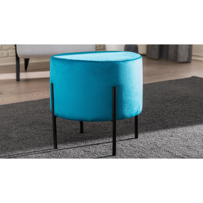 Repose-pieds Branyan, Mélange de polyester bleu