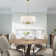 Flaire 6 - Light Dimmable Drum Chandelier