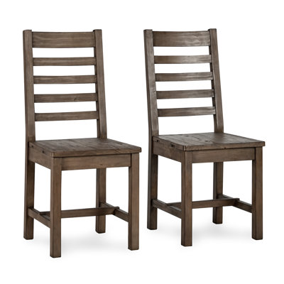 Chaise en bois massif Kinston