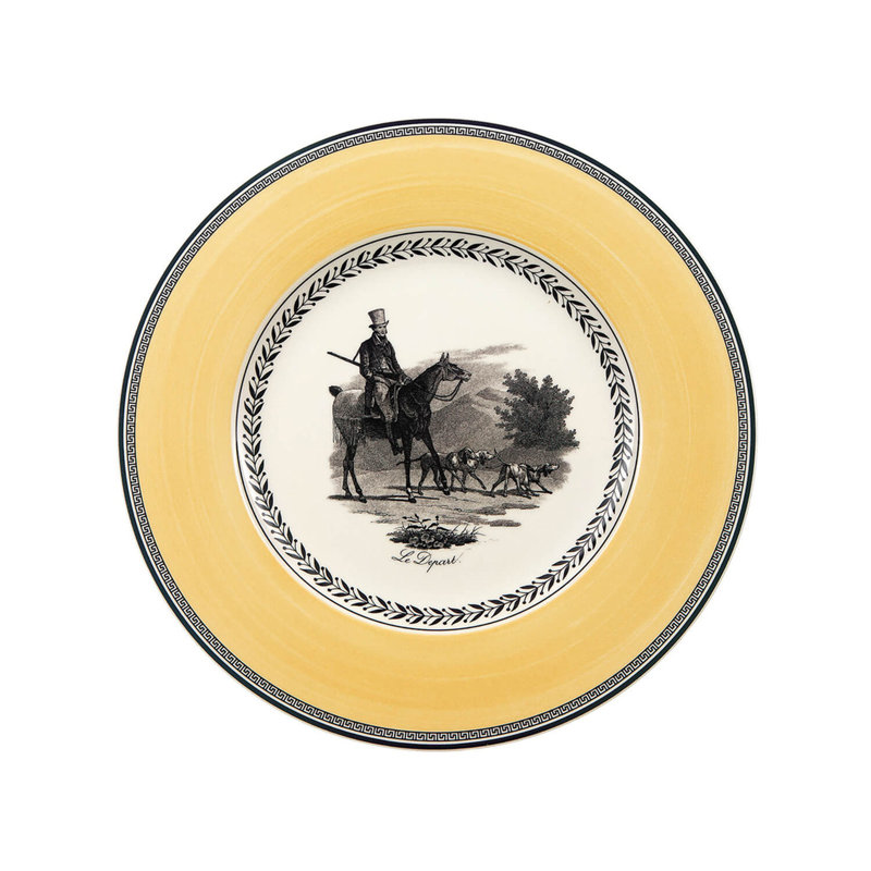 Assiette plate 10,5 po Villeroy & Boch Audun Chasse
