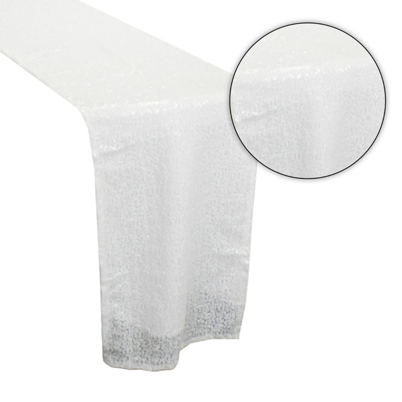 Allen Table Runner, White