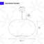 Luminaire suspendu en rotin Zeya